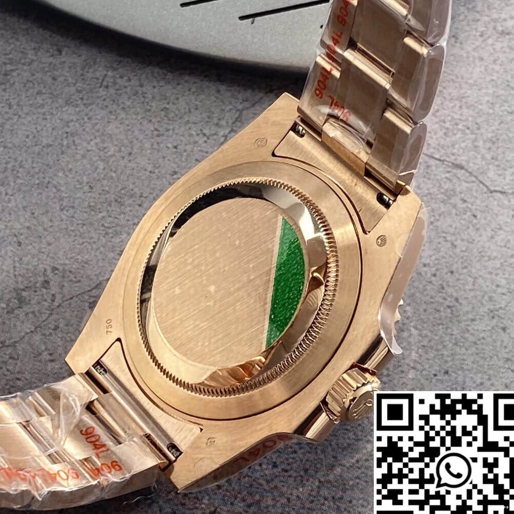 Rolex Factory GMT Dial 126715CHNR-0001 II Rose Master Gold Black GM 0904